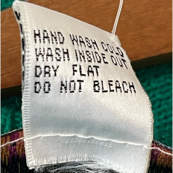 NEW Diana Marco Women's Plus Size Sequin Beaded Sweater Green Purple Size 24 - Picture 9 of 14